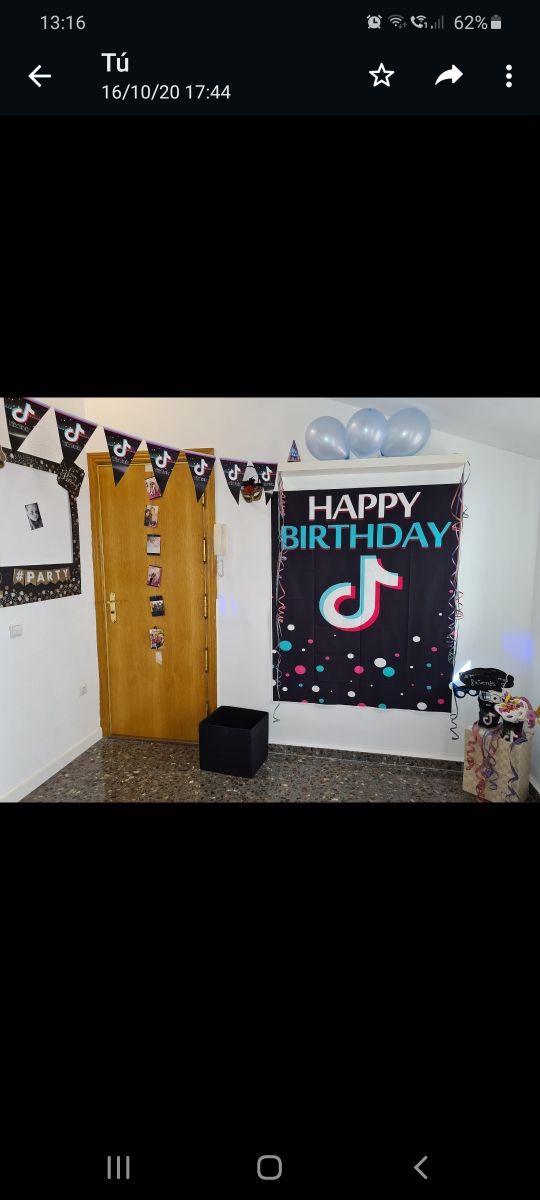 Decoracion Cumple tik tok