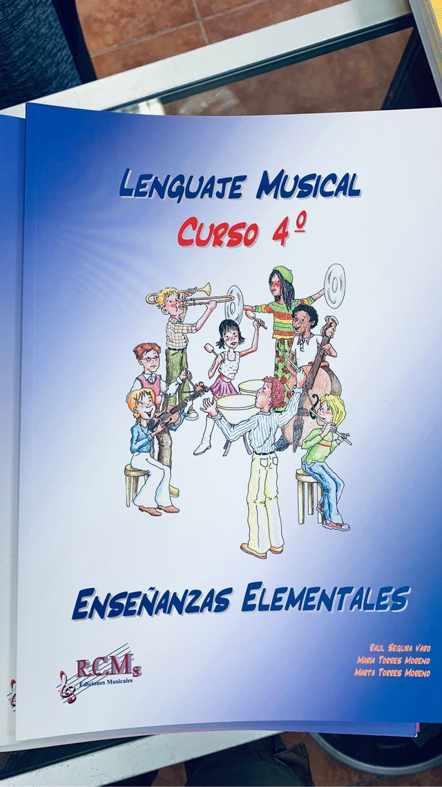 Libros enseñanzas elementales música