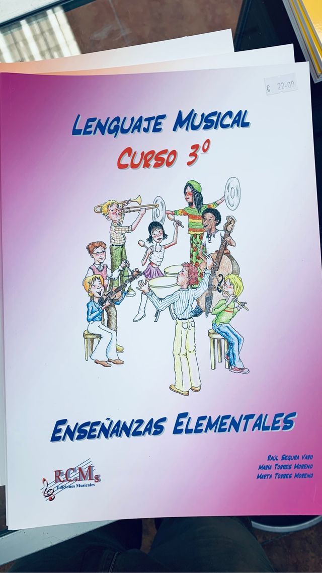 Libros enseñanzas elementales música
