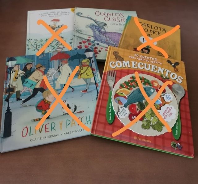 varios libros infantiles