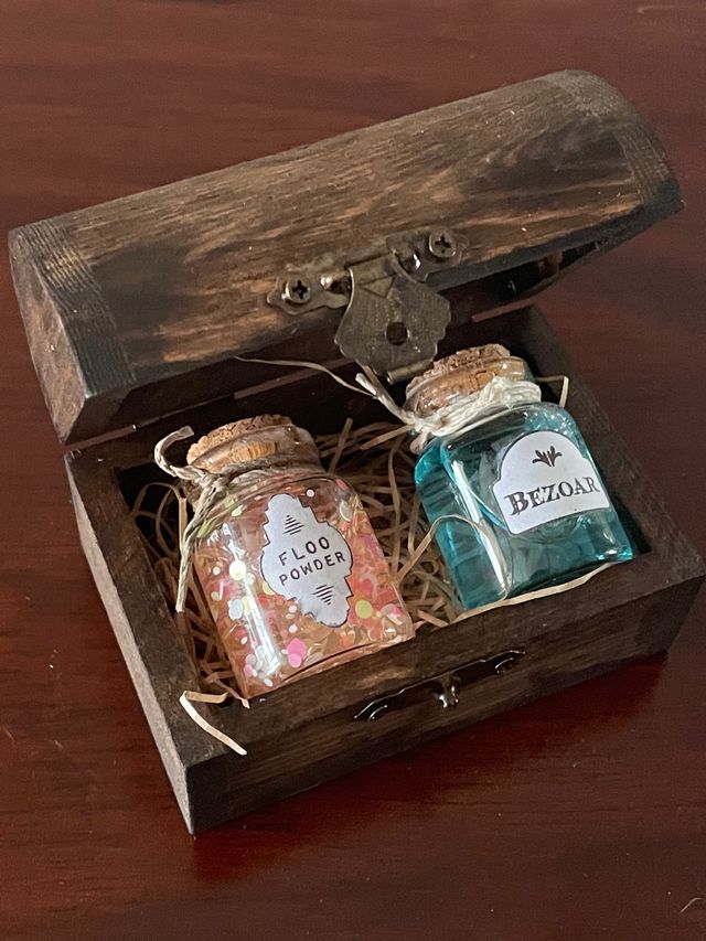 Cajita de pócimas Harry Potter