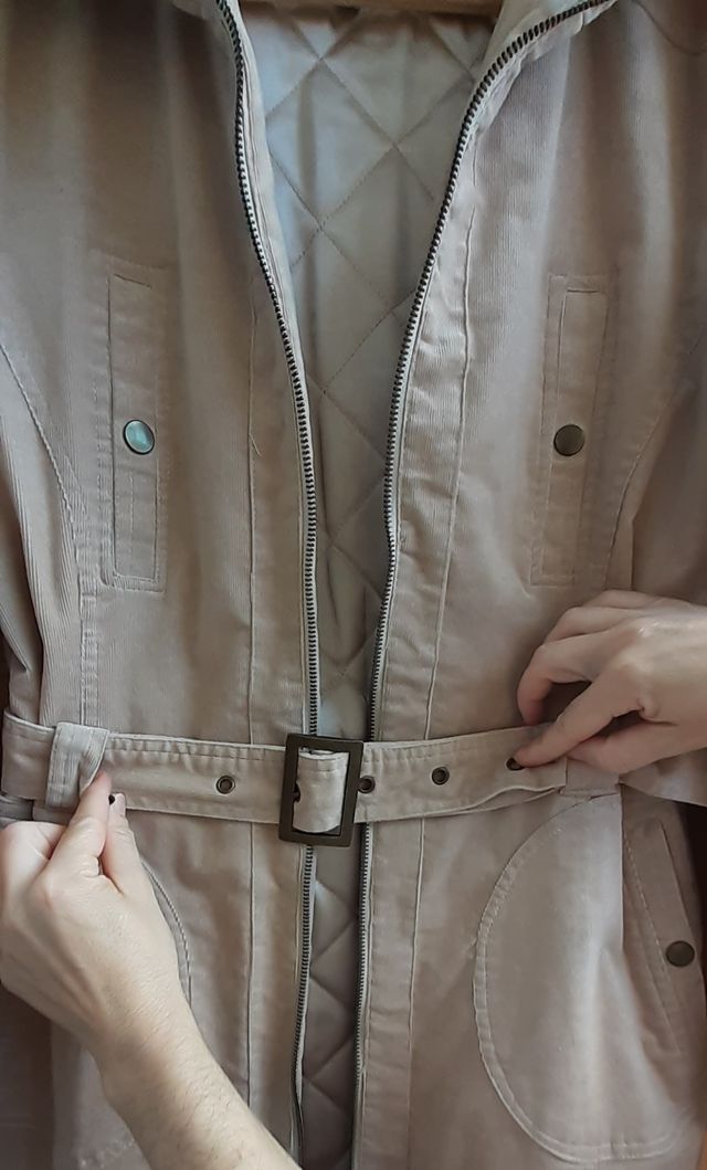 Abrigo claro juvenil