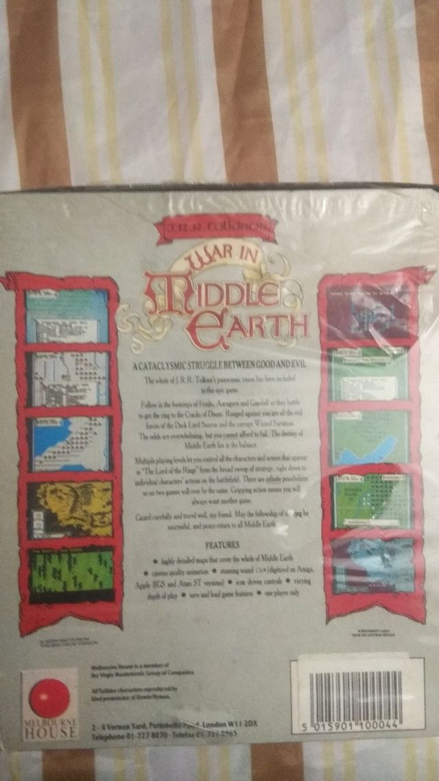 Guerra na Terra Média (Amstrad CPC)