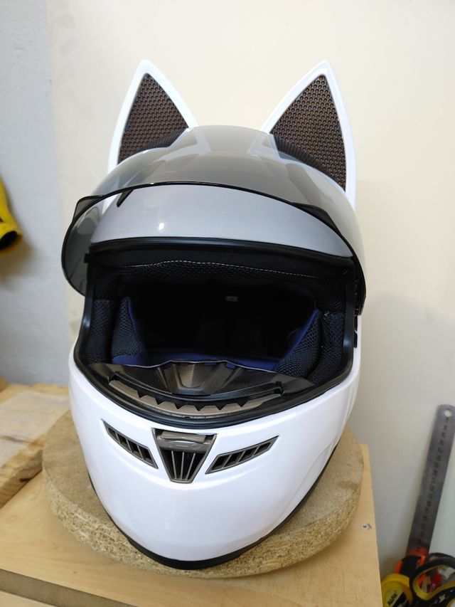 Casco Nitrinos orejas de gato