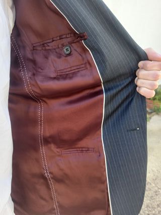 Blazer hombre zara de segunda mano por 20 EUR en Gandía en WALLAPOP