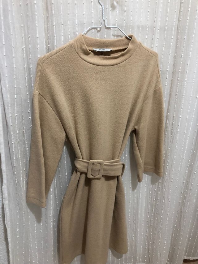 Vestido beige
