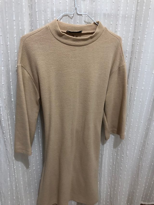 Vestido beige
