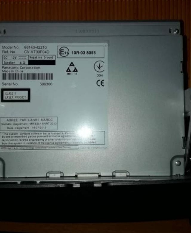 radio Toyota RAV4 2014