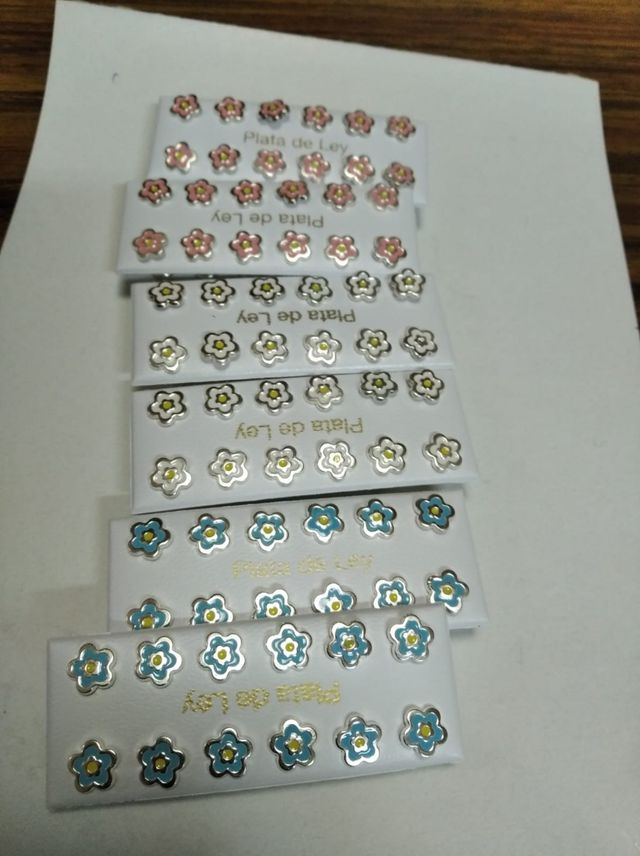 pendientes plata económicos 