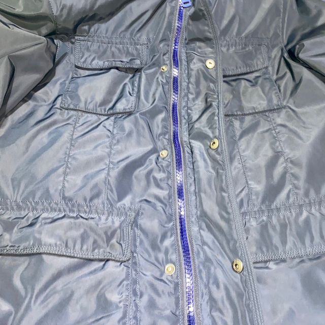 Parka acolchada azul 48