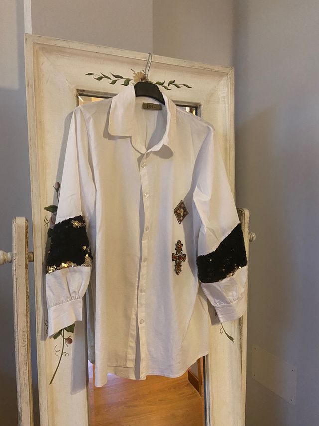Camisa lentejuelas