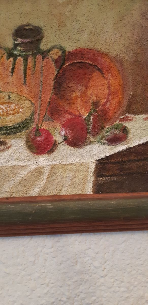 cuadro pintado a mano