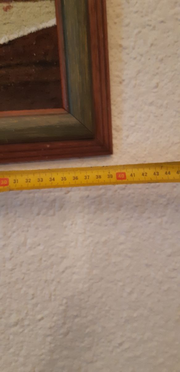 cuadro pintado a mano