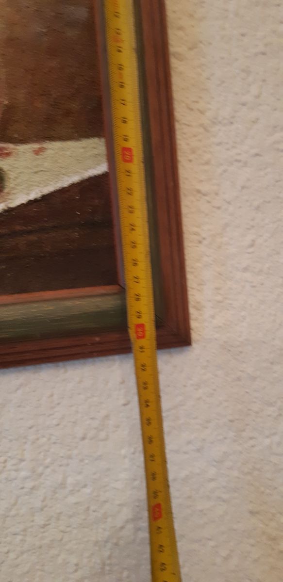 cuadro pintado a mano