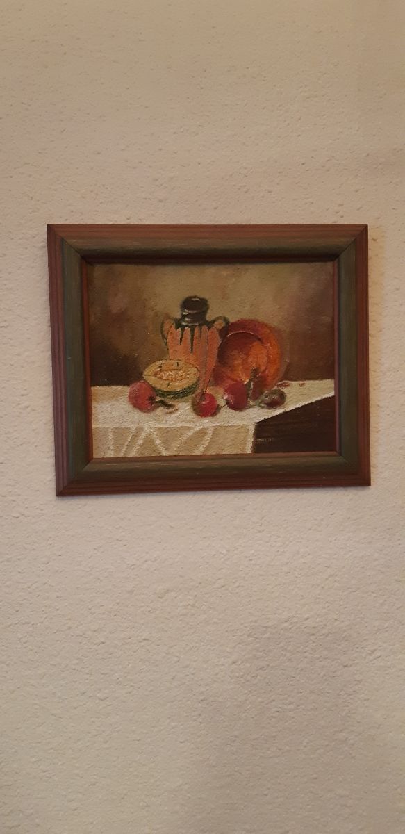 cuadro pintado a mano