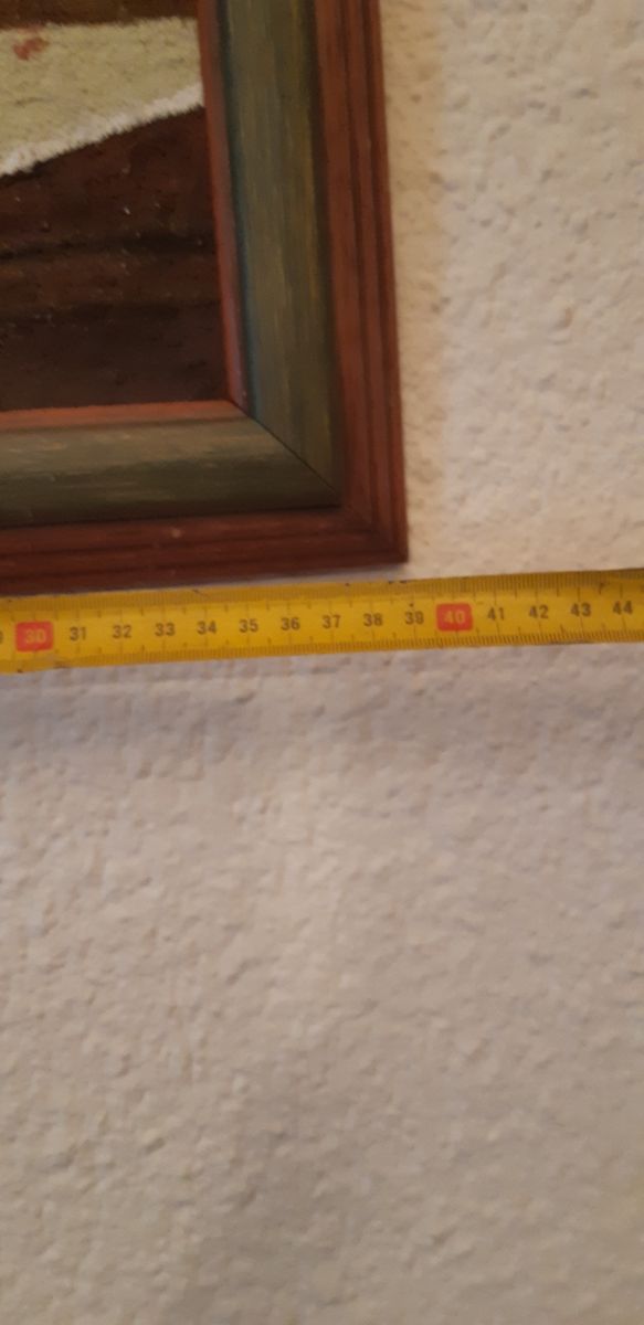 cuadro pintado a mano