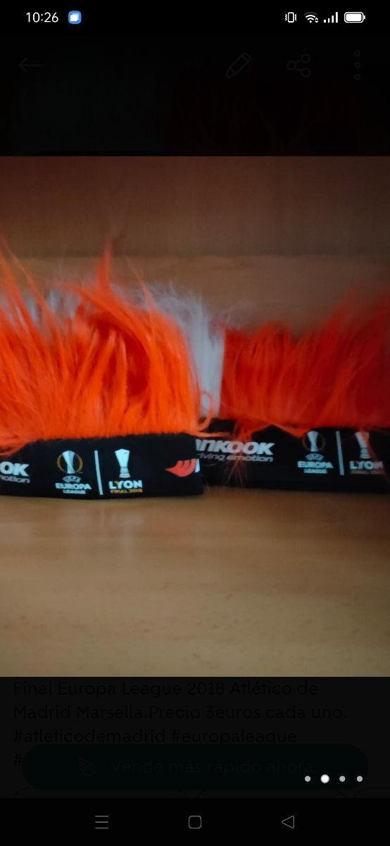 Recuerdo final Europa League Lyon 2018