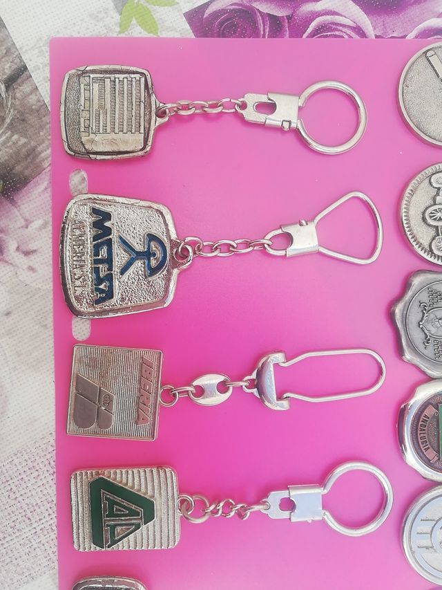Lote 15 llaveros colección
