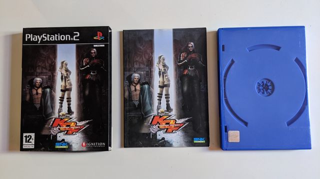 King of Fighters Impacto Máximo Capa PS2+Livro