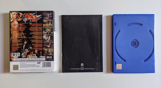 King of Fighters Impacto Máximo Capa PS2+Livro