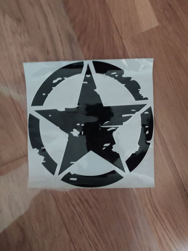 pegatina 19 cm de diametro