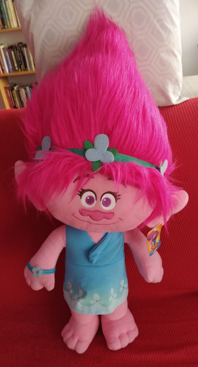 Peluche poppy trolls 80cm NUEVO