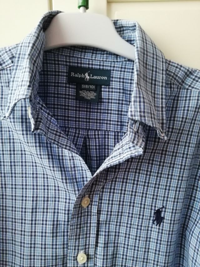 Camisa Ralph Lauren. Niño 8 / 10 años.