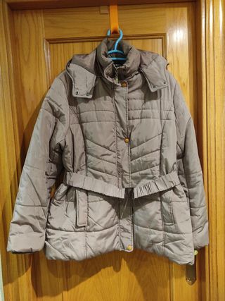 Parkas Mujer | Chaqueta de Gamuza | Biker Chaqueta | Marrón - StyleItaly.es