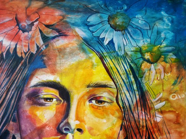 Cuadro de Carlos Anabeil. Gran fomato.