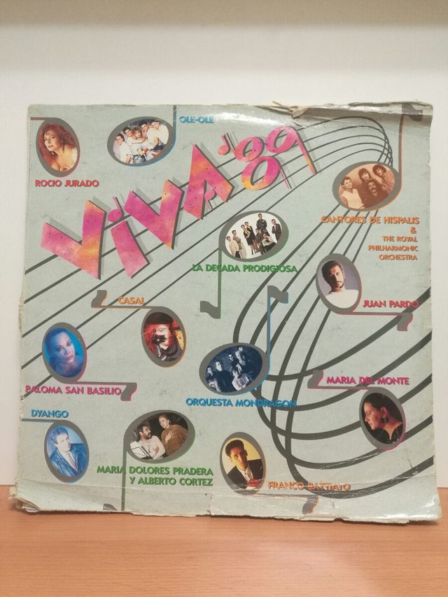 DISCO VINILO - VIVA 89