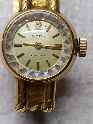 RELOJ ORO CYMA ANTIGUO DE SEÑORA de segunda mano por 2.500 EUR en Cartagena  en WALLAPOP