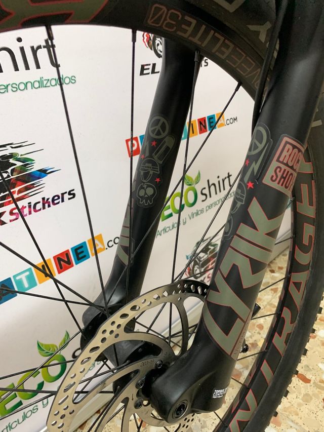 Pegatinas trek rail 5