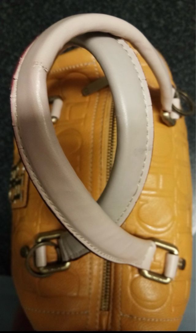 Precioso bolso amarillo mostaza