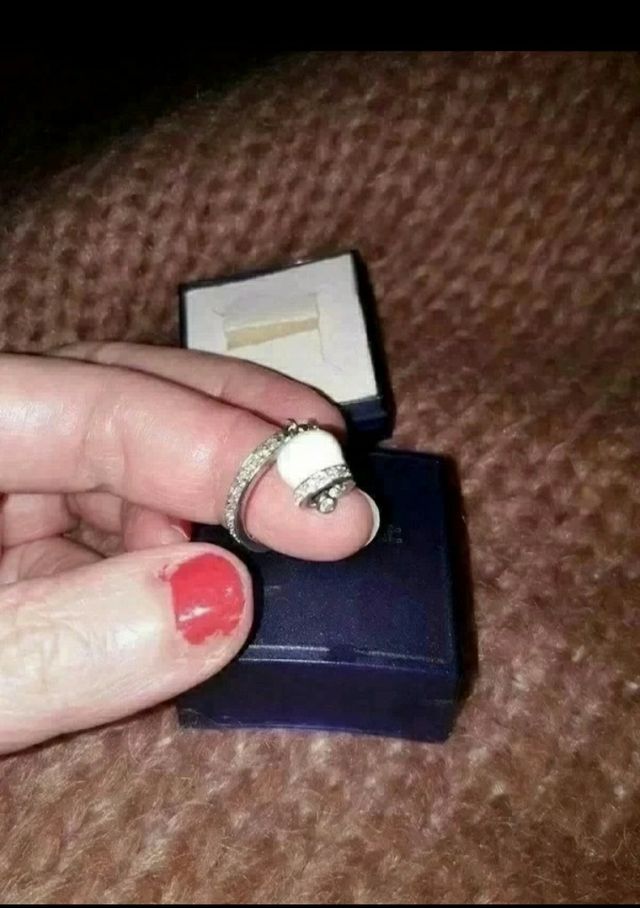 Anello  argento smalto