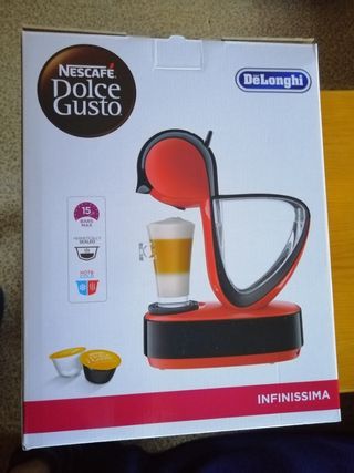 Cafetera dolce gusto infinissima de segunda mano por 40 EUR en Begur en  WALLAPOP