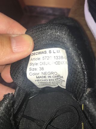 Vendo Zapatillas TENTH (Confort) de segunda mano por 25 EUR en Valencia en  WALLAPOP