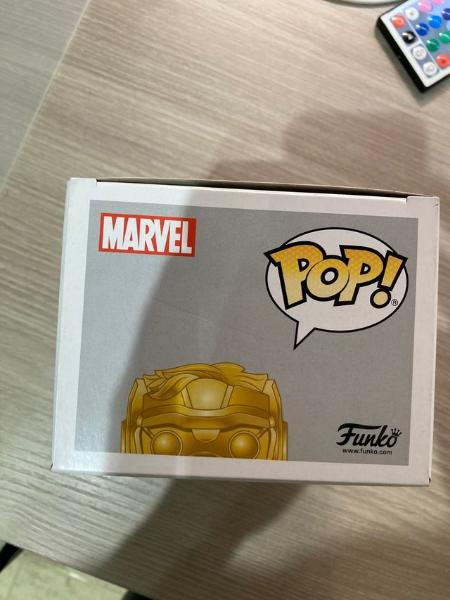 Funko Pop Star Lord Cromado