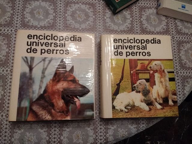 Enciclopedia Universal de Perros. 2 tomos.