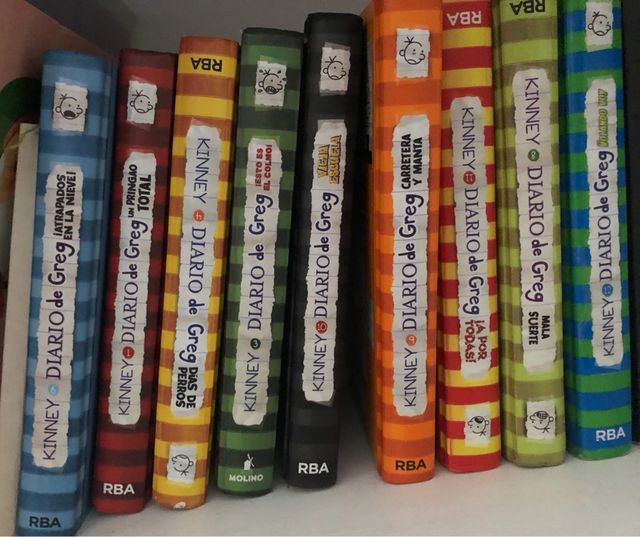 Diario de Greg 1,3,4,6,8,9,10