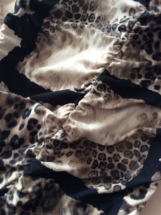 Vestido print animal