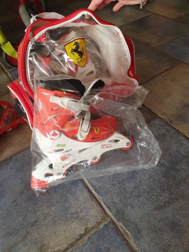 Patines y protecciones