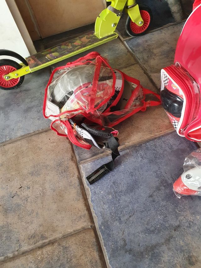 Patines y protecciones