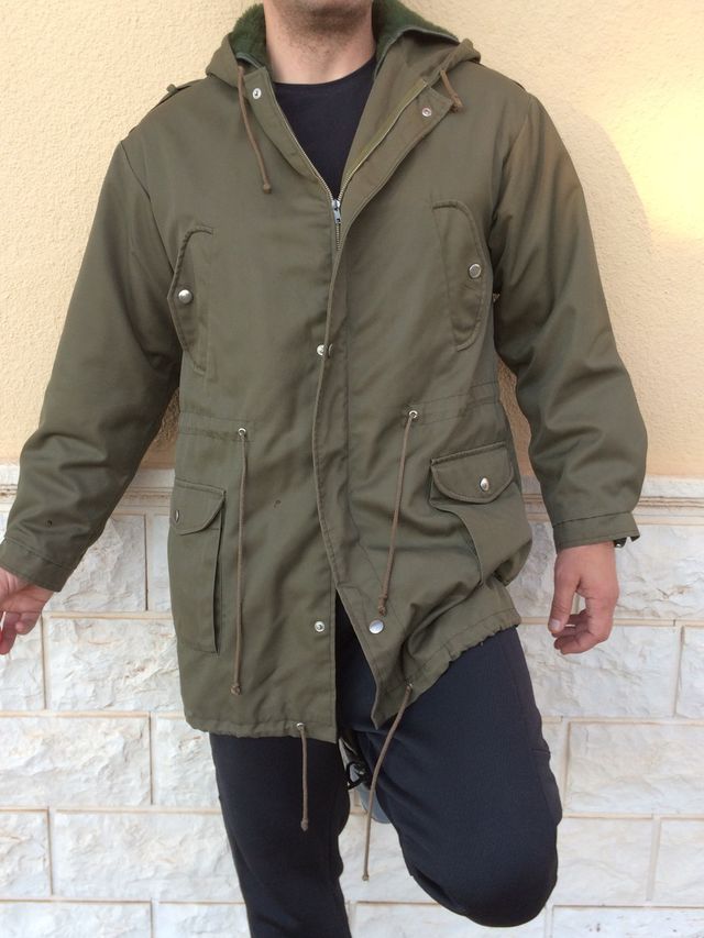 Abrigo 3/4 con forro T- XL