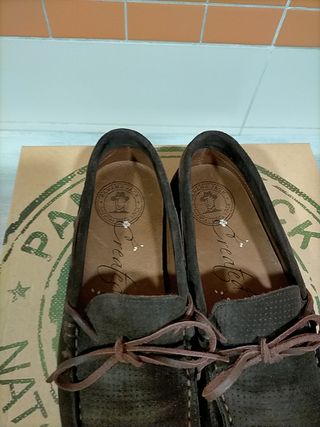 Mocasines Panamá jack de segunda mano por 35 EUR en Getafe en WALLAPOP