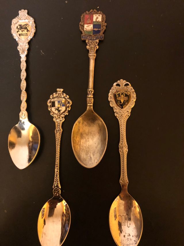 Collezione di cucchiaini da caffè