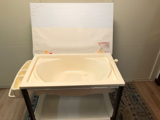 Bañera cambiador 2 en 1