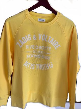 Sudaderas | Sudadera Upper Blason Royal Blue | Zadig \u0026 Voltaire Mujer •  DOWERELATE