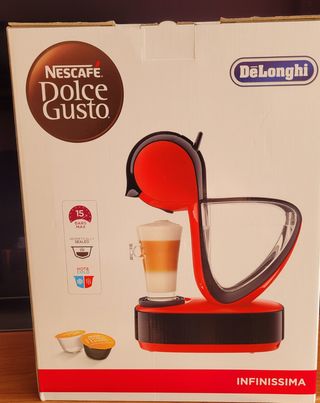 Cafetera Dolce Gusto Infinisima Nueva con Garantía de segunda mano por 49  EUR en Montanejos en WALLAPOP