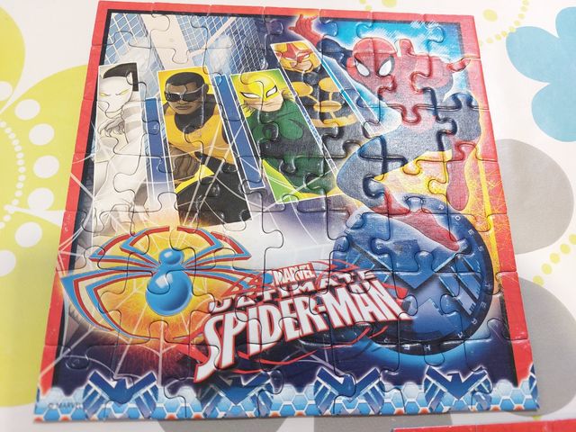 JUEGO MARVEL, 3 PUZZLES + JUEGO MEMORIA