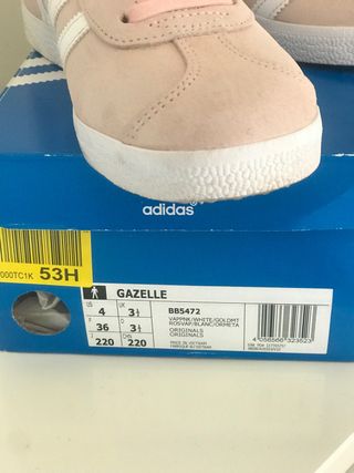 adidas gazelle rosa claro